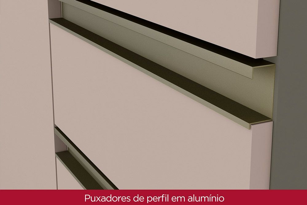 Cozinha Completa Connect 9 Peças  (3Armários+2Balcões+2Paneleiros+2Complementos) C9P01 - Henn na Costa Rica  Colchão